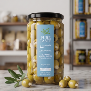 OLIVES WZ ALMOND 600g