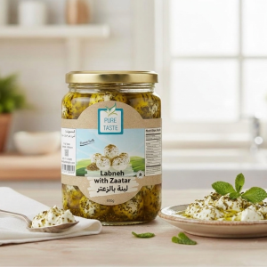 لبنة بالزعتر ماعز  Labneh Goat With Zaatar