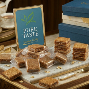 Noga With Pistachio carre super extra نوغا فستق حلبي مربع